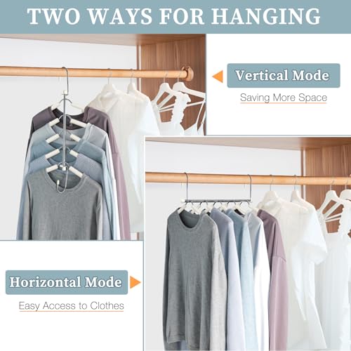 Clothes Hangers Space Saving Shirt Hangers