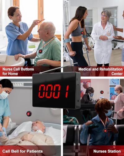Wireless Calling System Caregiver Call Button