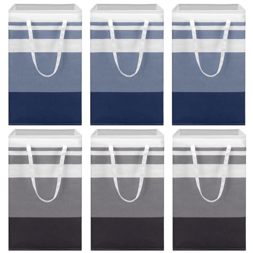 75 L Laundry Basket Large Clothes Hamper Bulk Laundry Room Organization Waterproof Collapsible Storage Hamper with Handles in Dorm