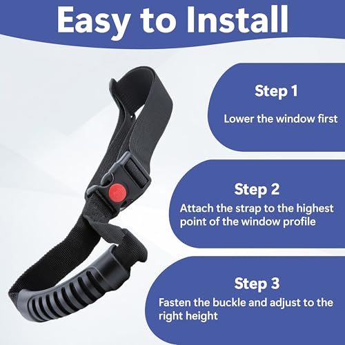 Car Adjustable Grab Handles