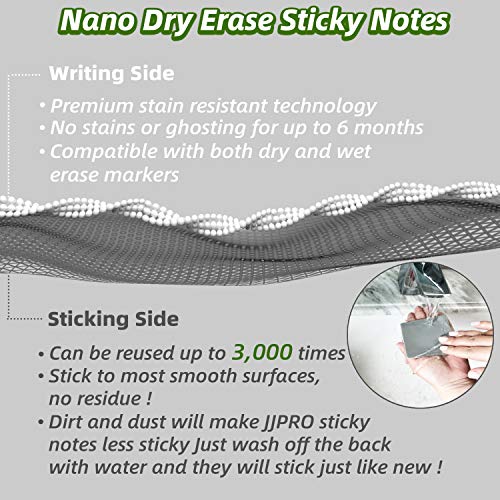 Dry Erase Sticky Notes