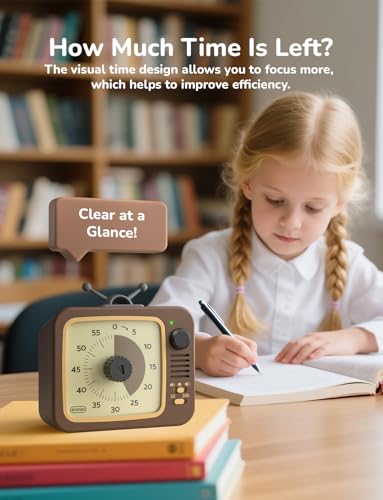 Visual Timer for Kids with Pause Function