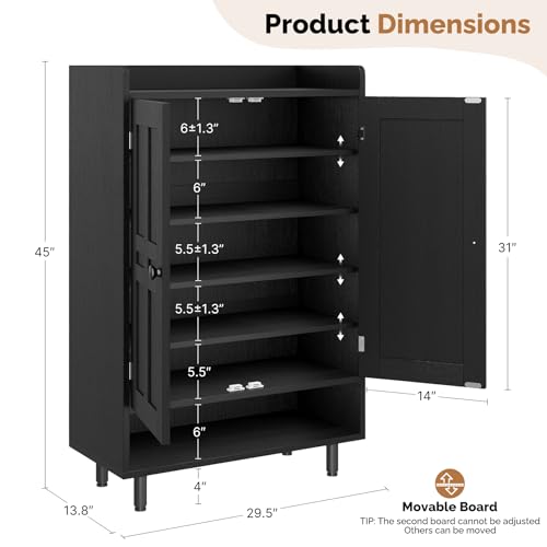 Shoe Cabinet with Doors