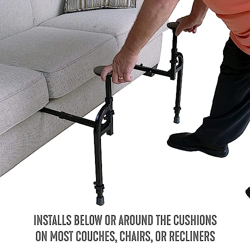 EZ Stand-N-Go, Adjustable Standing Mobility Aid, Chair Assist Grab Bars