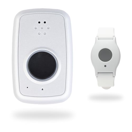 On-The-Go Mobile Medical Alert System for Seniors - GPS Capabilities, Included Waterproof Wearable Panic Button, 24/7 U.S. Based Monitoring