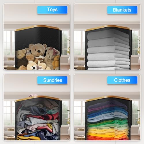 Laundry Hamper with Wheels and Lid