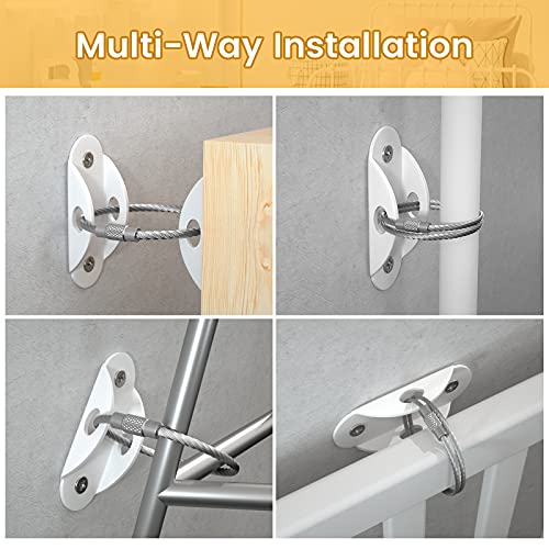 Furniture Anchors Anti Tip Furniture Straps for Baby Proofing