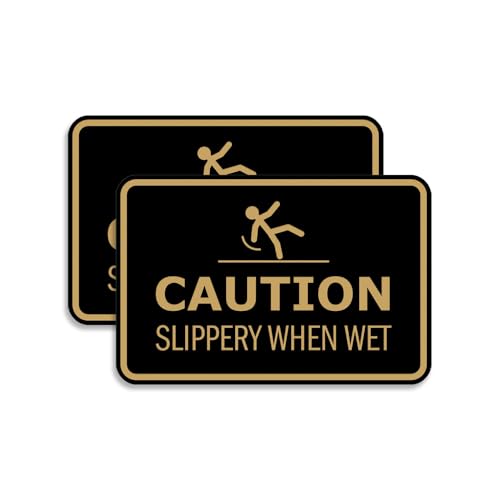Classic Framed Caution