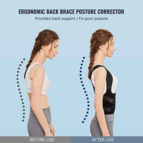 Adjustable Posture Corrector Back Braces for Women and Men