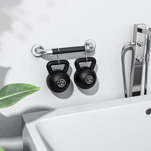 Shower Grab Bar with Rubber Grip