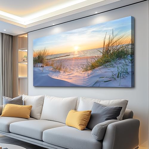 Wall Decor For Living Room Beach Wall Art Canvas Prints Wall Art Bedroom Office Decoration Abstract Painting Rural Natural Landscape Pictures Artworks Ready To Hang Farmhouse Aesthetic Home Decor