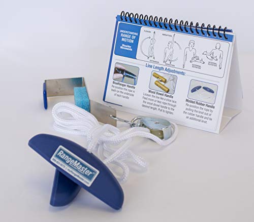 Molded Rubber Handle Shoulder Pulley │ Physical Therapy Tool │ Aids in Recovery and Rehabilitation │ Increases Mobility