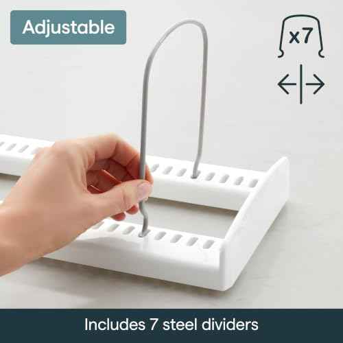 StoreMore Bakeware Rack with Tall Steel Wires