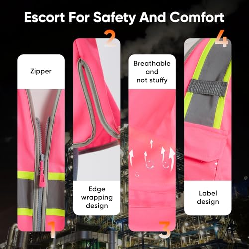 Hi Vis Safety Vest for Women
