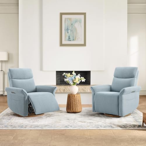 Power Swivel Glider Nursery Recliner Chair
