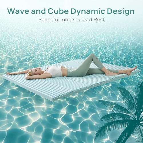 2IN Cooling Gel Mattress Topper Twin+Twin XL