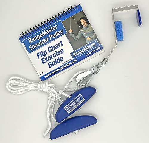 Molded Rubber Handle Shoulder Pulley │ Physical Therapy Tool │ Aids in Recovery and Rehabilitation │ Increases Mobility