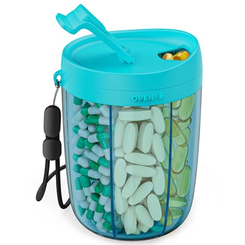 Large Pill Bottle Organizer