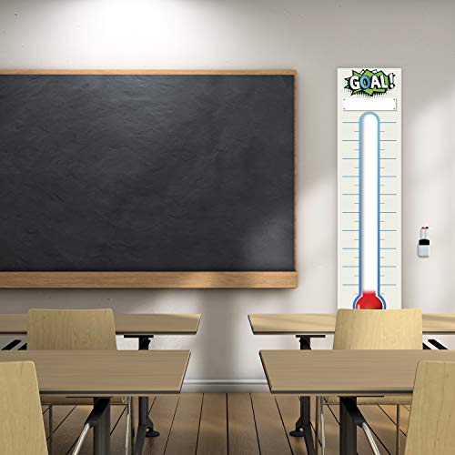 Fundraising Thermometer Chart Goal Tracker