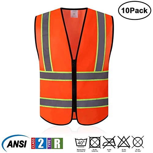 Safety Vest with High Reflective Strips
