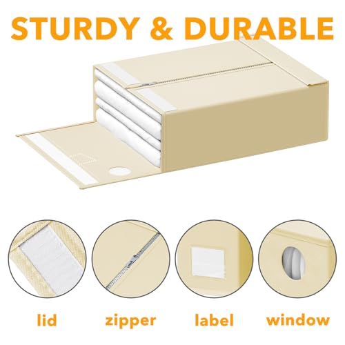 8 Pack Bed Sheet Organizers and Storage