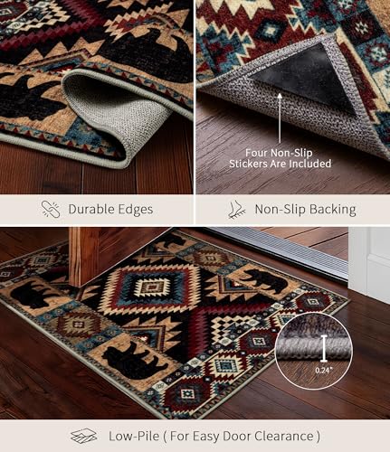 Rustic Cabin Area Rug