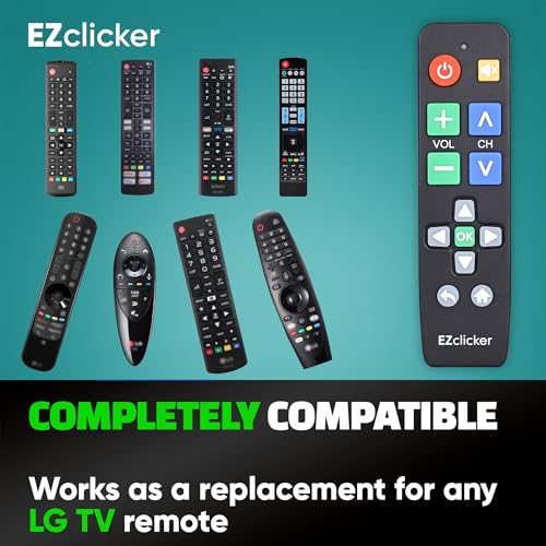 LG TV Remote Big Button TV Remote Control for All LG TV ONLY