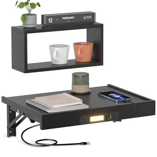 Wall Mounted Bedside Shelf