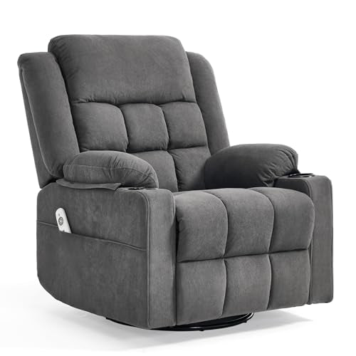 360°Swivel Rocker Recliner Chair for Adults