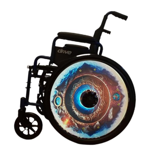 Designer Cover for Wheelchair Wheels