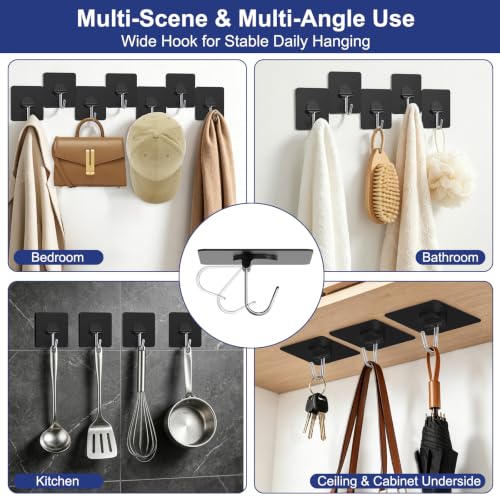Adhesive Wall Hooks