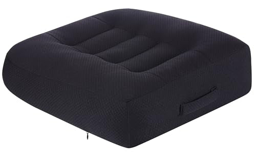 Car Booster Seat Cushion Posture Cushion Portable Breathable Mesh