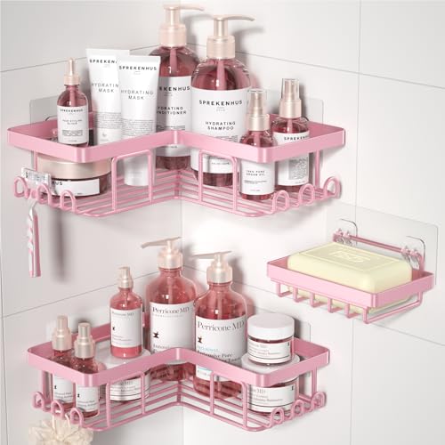 Corner Adhesive Shower Caddy