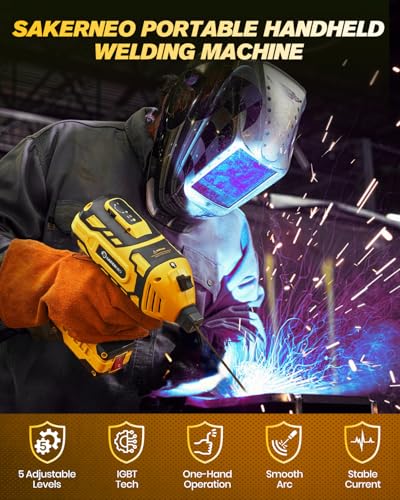 Portable Handheld Welding Machine 110V with IGBT Inverter