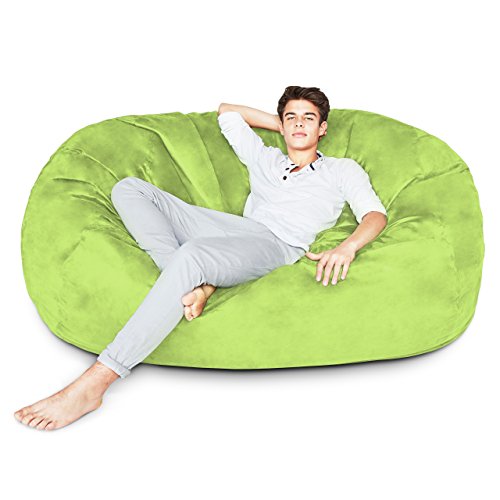 Luxury Bean Bag Chair with Microsuede Cover in Different Sizes and Colours