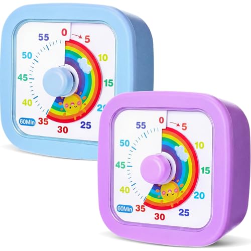 2 Pack Visual Timer 60 Minute