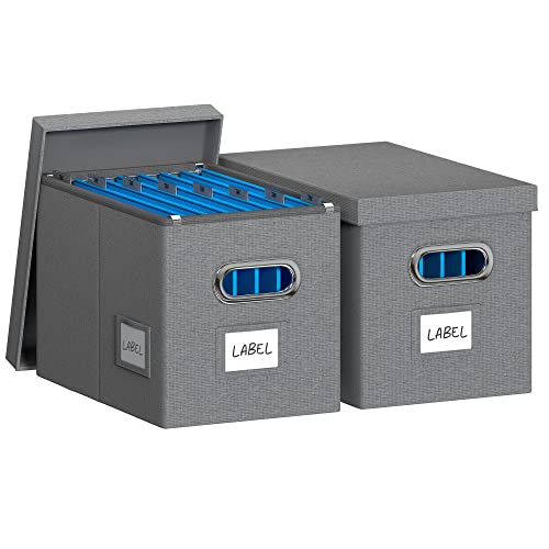 Hanging File Box with Lid