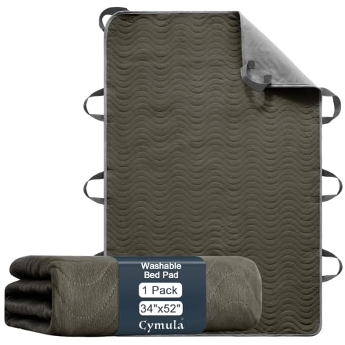Washable Positioning Bed Pad with 8 Handles