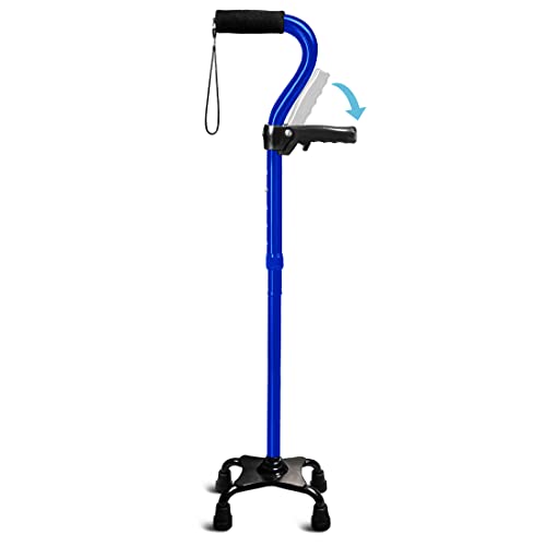 Adjustable Walking Cane for Men & Women with 4