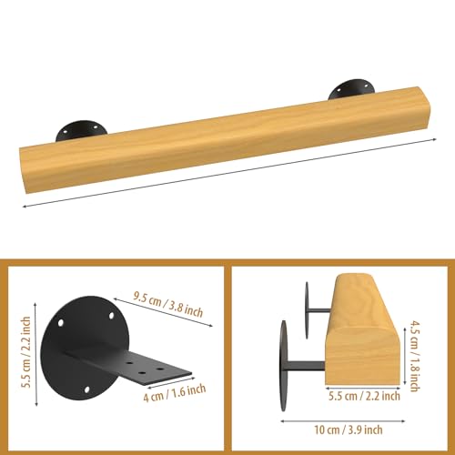 Wooden handrail
