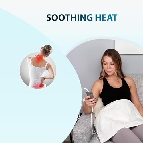 Professional Grade Heating Pad with Automatic Moist Heat by ThermoRelief