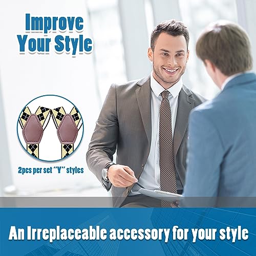 Y Style Shirt Stays For Men with Non