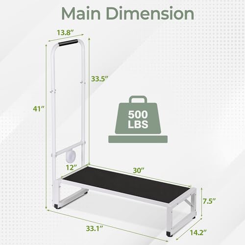 Bed Step Stool for Adults