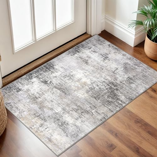 Area Rugs for Entryway Modern Abstract Kitchen Rug Runner Washable