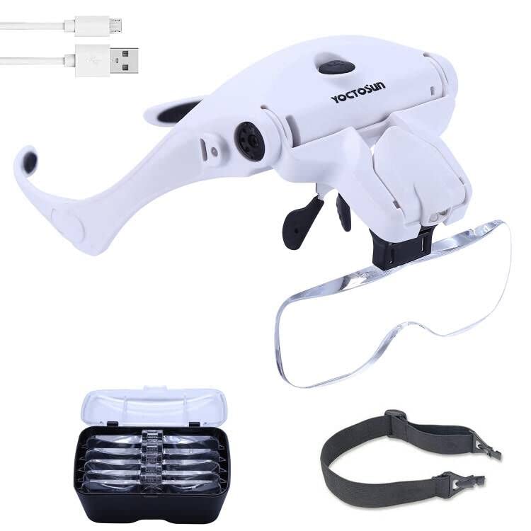 LED Head Magnifier