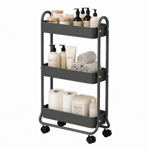 Slim Rolling Storage Cart