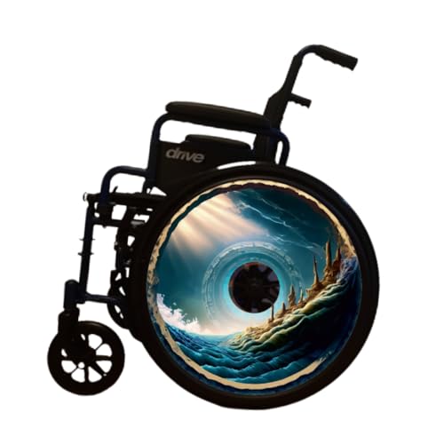 Designer Cover for Wheelchair Wheels
