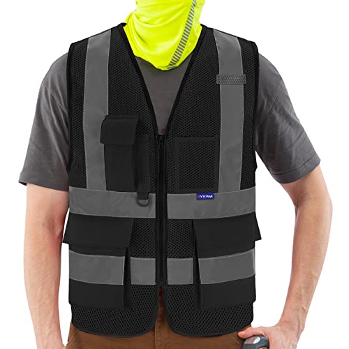 21 colors High Visibility Reflective Work Safety Vest XS