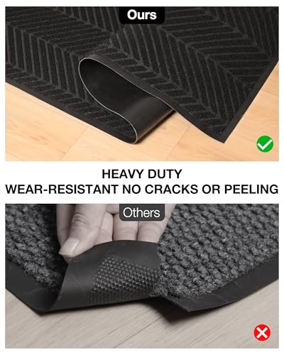 Heavy Duty Door Mat for Indoor Outdoor Entrance