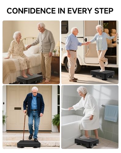 Adjustable Step Stool for Adults